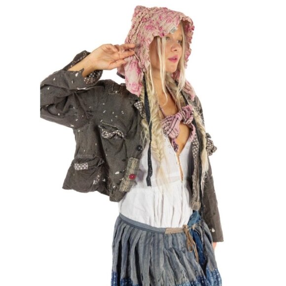 Magnolia Pearl Pink and Black Blazer - Picture 3 of 16